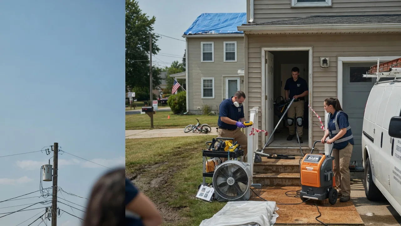 Water Damage Repair in Worthville, KY near me